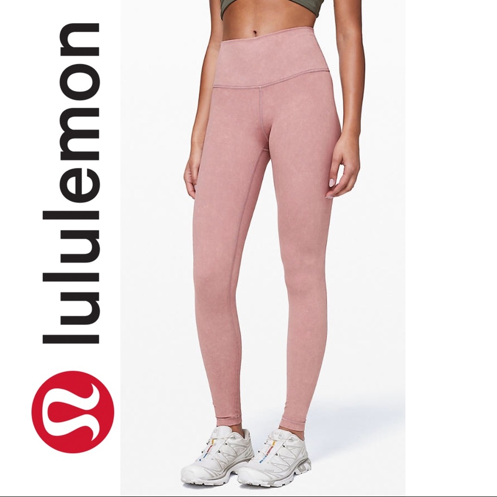 NWT Lululemon Wunder Under HR 28 snow washed